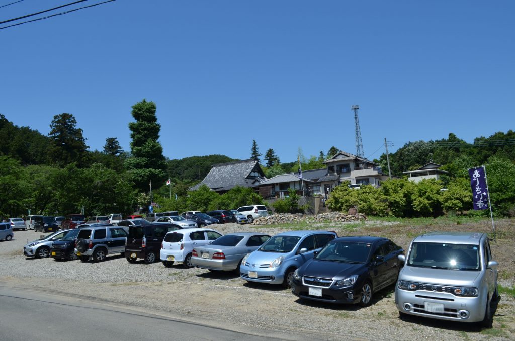 嵐山町金泉寺(あじさい寺)駐車場